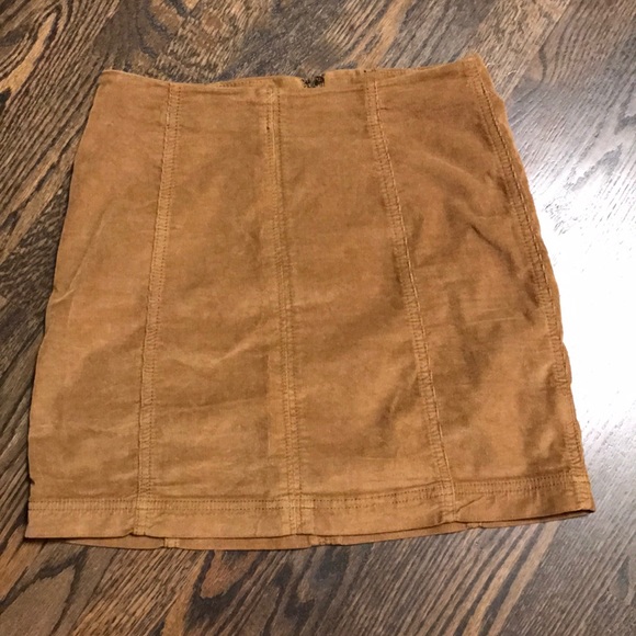 Free People Dresses & Skirts - Free People Cord mini skirt size 6